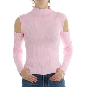 MAGLIA CUT-OUT ROSA